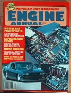 POPULAR HOT RODDING ENGINE ANNUAL 1987 - Imagen 1 de 1