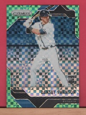 2017 帕尼尼 PRIZM XFRACTOR /49 丹斯比 SWANSON 绿色动力新秀 #6 X 折射器  — 第 1/2 张图片