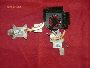 hp hdx16 dissipateur thermique +ventilateur/hp spare 496488-001 - Photo 1/1