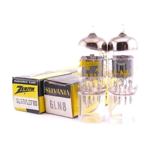 Two Excellent SYLVANIA 6LN8 6BL8 Tubes NOS NIB GM%: 112/94 114/94 AMPLITREX - Picture 1 of 2