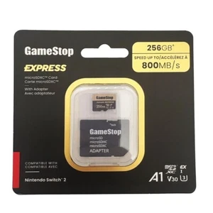 GameStop 256GB Express Micro SD Card for Nintendo Switch 2 - Picture 1 of 2