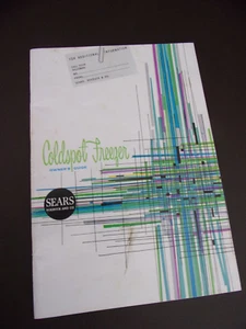Vintage Sears Roebuck & Co. Coldspot Freezer Owner's Manual 1964 - Picture 1 of 5