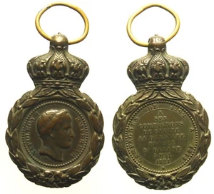 Medaille - Napoleon St. Helena Medaille für die Gläubigen von St. Helena 5. Mai 1821 - Bild 1 von 1