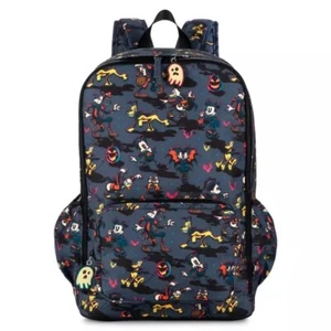 DISNEY Mickey Mouse & Friends HALLOWEEN Mochila Bolso de Viaje Donald Goofy Minnie - Imagen 1 de 8