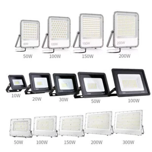 Foco LED Exterior Inundador IP65 10W 30W 50W 100W 150W 200W 300W 400W Faro - Imagen 1 de 25