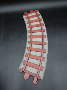 Vintage 1988 Playskool Schnellzugwagen Ersatz gebogener Schienenabschnitt  - Bild 1 von 4