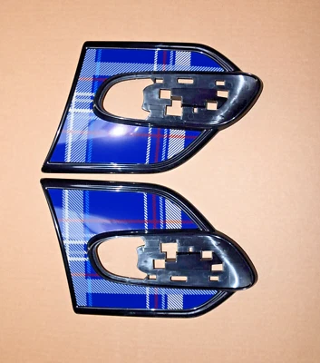 Original Mini 51142355379 F55 SPEEDWELL BLUE Zierblendenset - Bild 1 von 2