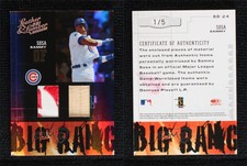 2005 Donruss Leather & Lumber Big Bang Combos Prime /5 Sammy Sosa #BB-24