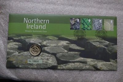 🧭 🇬🇧 UK GB British Royal Mint 2001 £1 One Pound Northern Ireland B67 #6 - Image 1 of 4