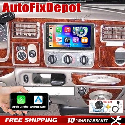Android 15 Auto Apple Carplay Stereo Radio For 1999-04 Ford F250 F350 Super Duty - Image 1 of 4