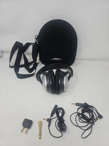 Bose QC-2 Acoustic Noise Cancelling Headphones w/ Case & Accessories Works - Picture 1 of 17