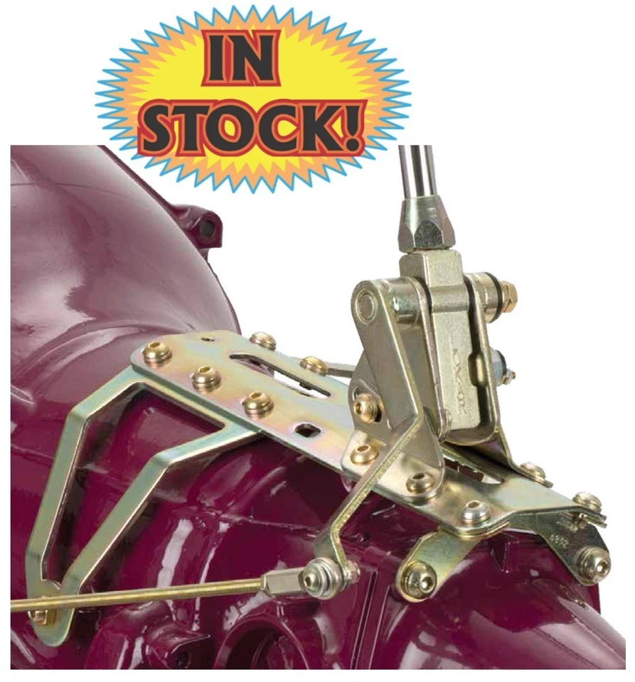 Lokar CMC4FMB - Palanca de cambios recta de 6" de montaje en caja para C4 con perilla de hongo negra Foto 1 de 4