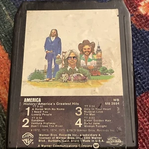 America - History: America's Greatest Hits 8-Track Tape - Bild 1 von 3