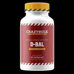 CrazyBulk D-BAL Muskelaufbau Kraftgewinn Crazy Bulk 90 Kapseln 5er Pack - Bild 1 von 2