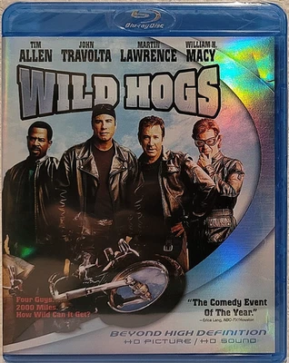 Wild Hogs (Blu-ray, 2007) Tim Allen, John Travolta - Brand New, Sealed! - Image 1 of 2