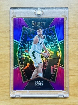 Brook Lopez 2021-22 Panini Select Premier Level #106 Pink Prizm 2/4 Foto 1 de 2