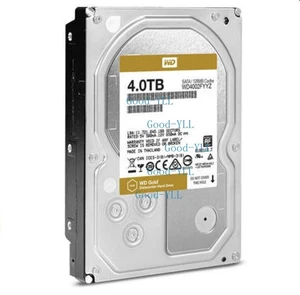 WD Gold 4TB Enterprise WD4002FYYZ 7200 RPM 6Gb/s 128MB 3.5" Internal Hard Disk - Picture 1 of 2