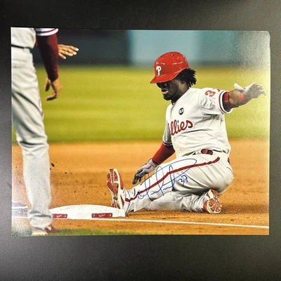 Odubel Herrera Philadelphia Phillies In Person Autographed 8x10 Photo SEE DESC - Image 1 of 4