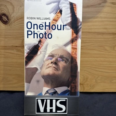 One Hour Photo (VHS, 2002) * Buy 2 Get 1 Free - Bundle Shipping Discount - Image 1 of 2