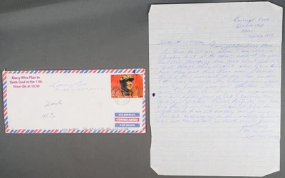 MayfairStamps Nevis 1999 a Santa Ana MO carta y correo aéreo portada aau_45333 Foto 1 de 2