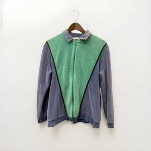 Vintage Gertrude Davenport Jogginghose Lila Blau RN 22913 - Bild 1 von 5