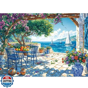 Chalzidar Jigsaw Puzzles for Adults 1000 Pieces, Interlock Perfectly Letter o - Zdjęcie 1 z 5