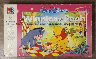 Winnie The Pooh Board Game By MB Games 1990 - See Description - Image 1 of 4