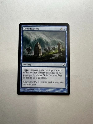 Dreadwaters LP Avacyn Restored Magic The Gathering Mtg Lightly Played Blue Mill - Image 1 of 2