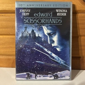 Edward Scissorhands (DVD, 2005, Widescreen Anniversary Edition) Sealed New - Imagen 1 de 3