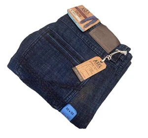 Pantalones de mezclilla TK Axel 32x32 ajustados azules elásticos para hombre nuevos con etiquetas - Imagen 1 de 7