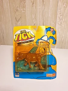 The Tick "Man Eating Cow" Action Figure Bandai 1994 Brand New Sealed - Picture 1 of 4