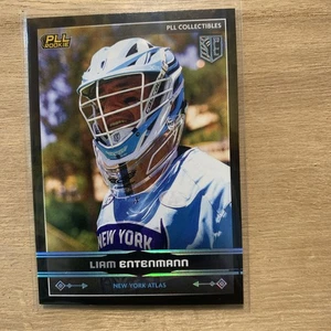 2024 Liam Entemann RC Parallelo Nero Ritagliato Campo PLL Lacrosse - Foto 1 di 1