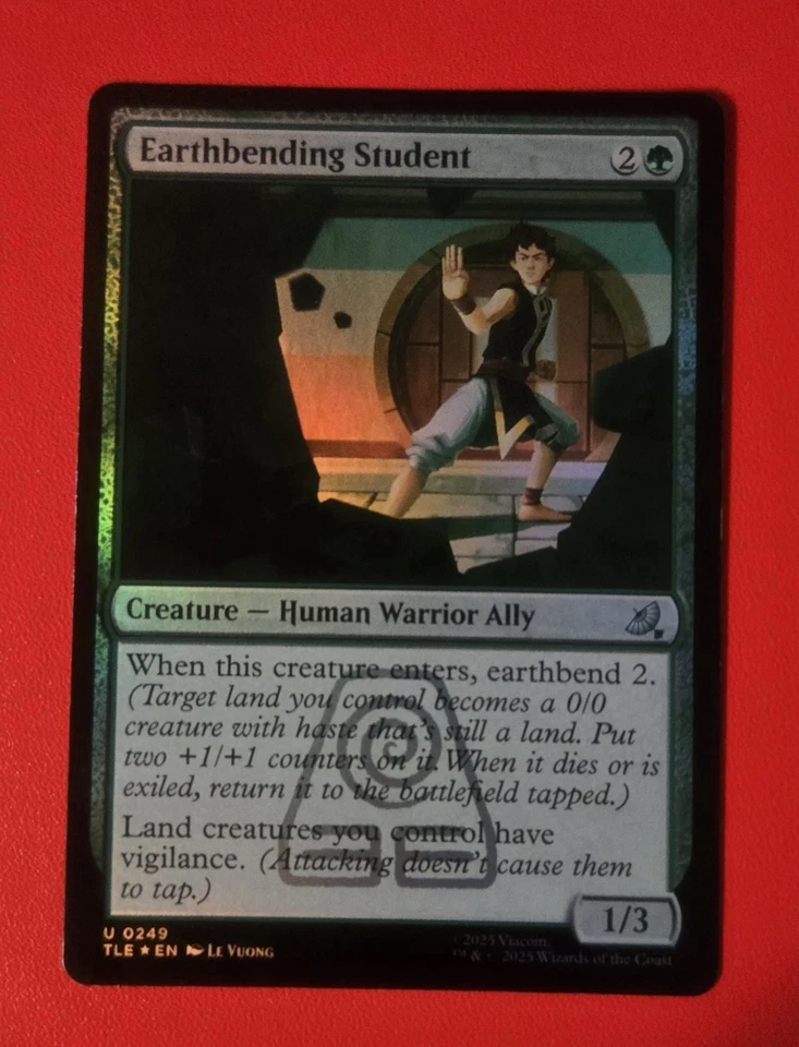 MTG - Earthbending Student - Foil - Avatar: The Last Airbender - Image 1 of 1
