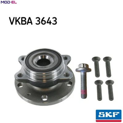 WHEEL BEARING KIT VKBA 3643 FOR SKODA OCTAVIA/II/Combi LAURA SUPERB YETI  VW - Image 1 of 4