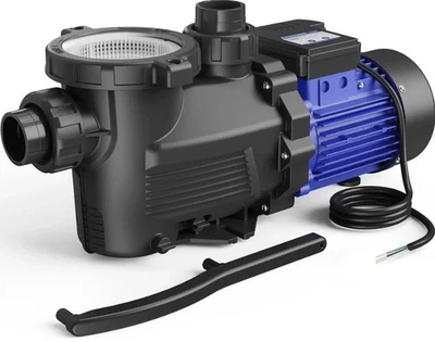 Aquastrong In Above Ground Pool Pump High Flow 1.5 HP 115V  8100GPH Single Speed - Image 1 of 3