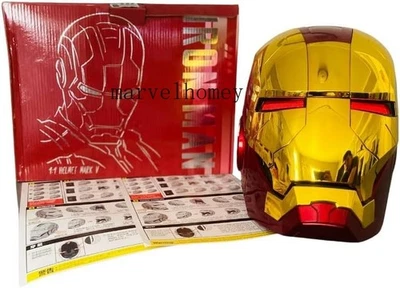 1/1MK5 Acción en Vivo Iron-mans Máscara Casco Control por Voz Control Remoto Juegos con disfraces Usable Foto 1 de 4