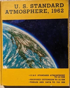 U.S. Standard Atmosphere 1962 Norair Library Northrop Government Military Space - Imagen 1 de 14