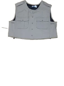NEW BLAUER 8470 WOOL BLEND ARMORSKIN VEST OUTER ARMOR CARRIER SILVER TAN L REG - Picture 1 of 1