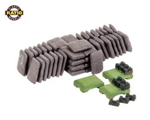 Sacchetti di carbone H0/00, 48 pz e bilance - Peco 526 - Foto 1 di 1