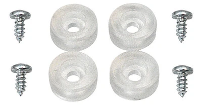 PRIME-LINE PRODUCTS/SLIDE-CO Prime-Line 0.75 in. H X 3/4 in. W Clear Frameless Shower Door Bumper