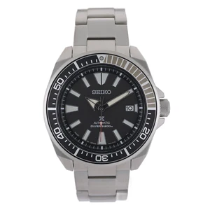 Seiko Prospex Samurai SRPF03 Black Textured Dial 44mm Men's Watch Full Set - Picture 1 of 11