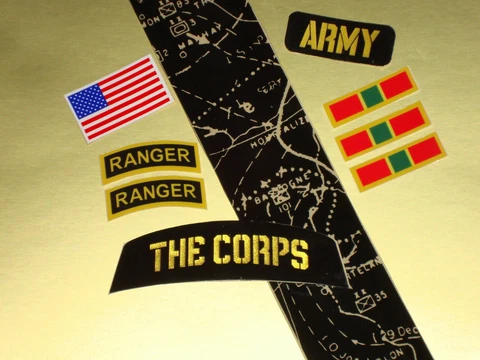 Army Black Knights football helmet decals XP set Cover