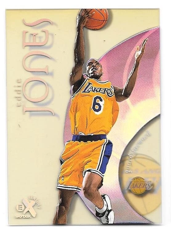 EDDIE JONES 1998-99 SKYBOX EX E-X CENTURY 21 LOS ANGELES LAKERS - Image 1 of 1