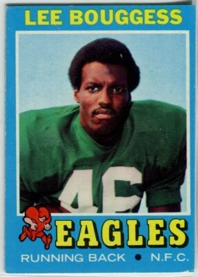 1971 Topps #194 Lee Bouggess Philadelphia Eagles - Image 1 of 2