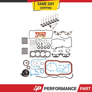 Full Gasket Set Intake Exhaust Valves Fit 90-92 Toyota Celica MR2 2.2L DOHC 5SFE - Picture 1 of 12