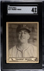 SGC 4 - 1940 Play Ball #167 Frankie Frisch Pittsburgh Pirates HOF - SUPERMAN - Foto 1 di 4