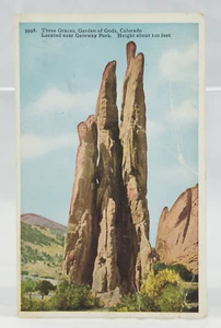 Postal Three Graces Garden of Gods Colorado CO* - Imagen 1 de 2