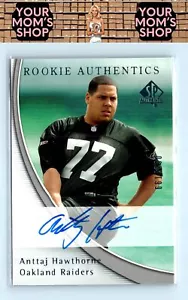 2005 SP Authentic #192 Anttaj Hawthorne #/850 Auto RC - Foto 1 di 2