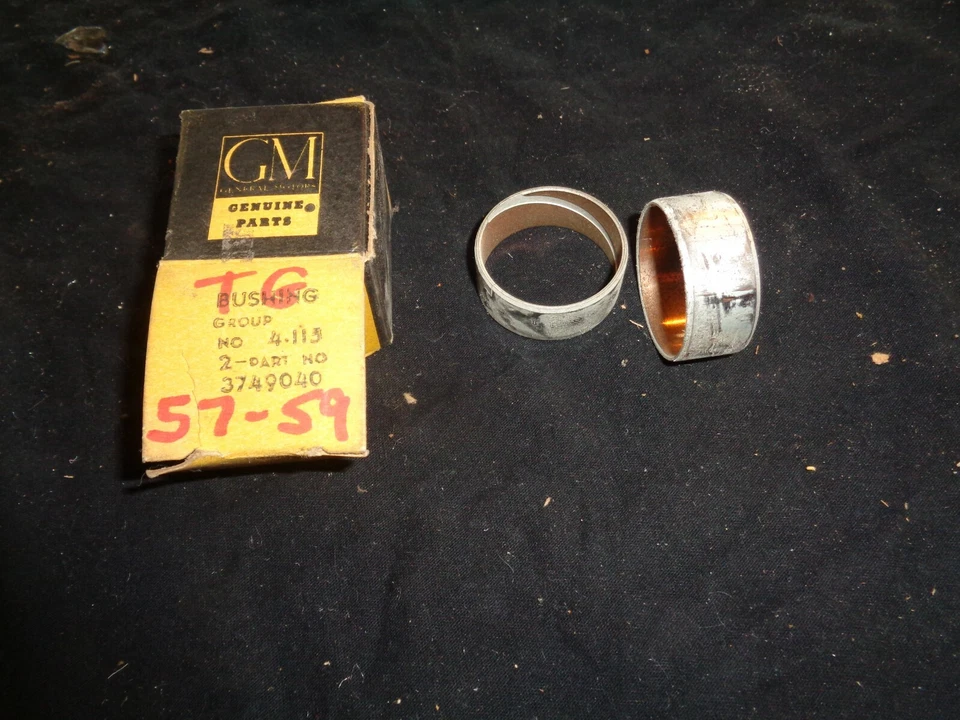 1957,1958 chevrolet corvette sedan powerglide nos peças buchas 3749040 - Imagem 1 de 1