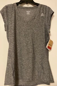 Reebok Perfect Cap Sleeve Top Moisture Management Fabric - Picture 1 of 3